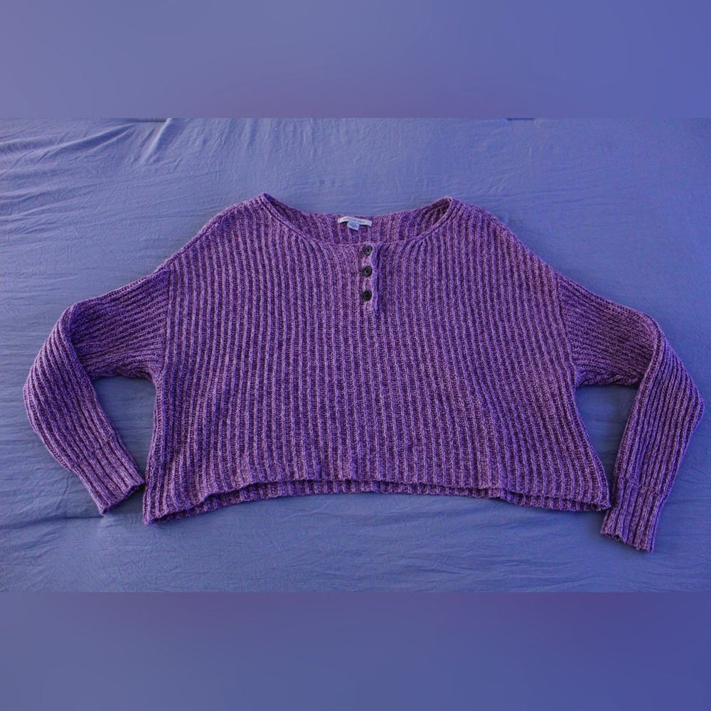 Purple American Eagle Sweater, size S